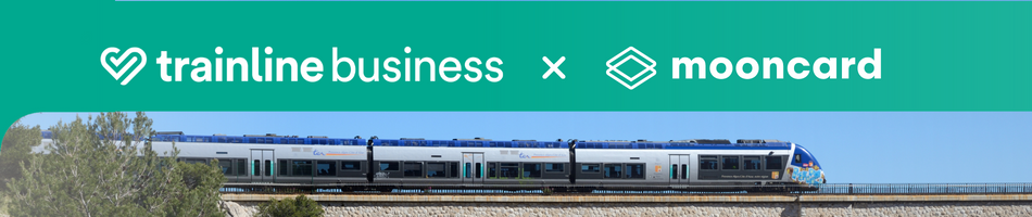 Mooncard and trainline business partnership 2022